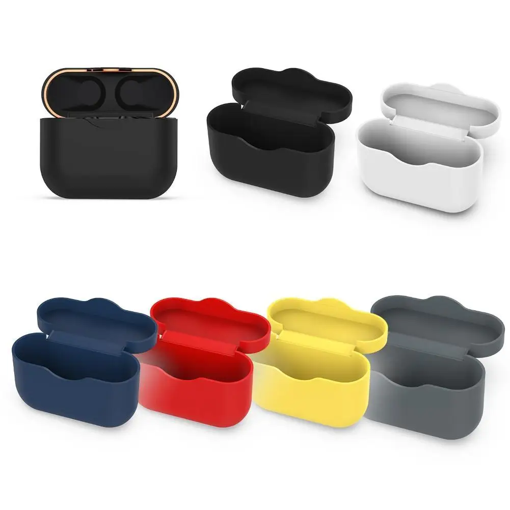 

Silicone Dust-proof Protective Case Cover Box for S-ony WF-1000XM3 TWS Earphone Protective Cover Skin Accessories