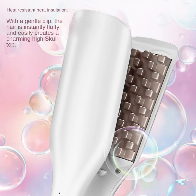 Will Not Hurt The Hair Fluffy Corn Splint European and American Ladies Curly Short Root Curling Iron Design Hairstyle | Красота и