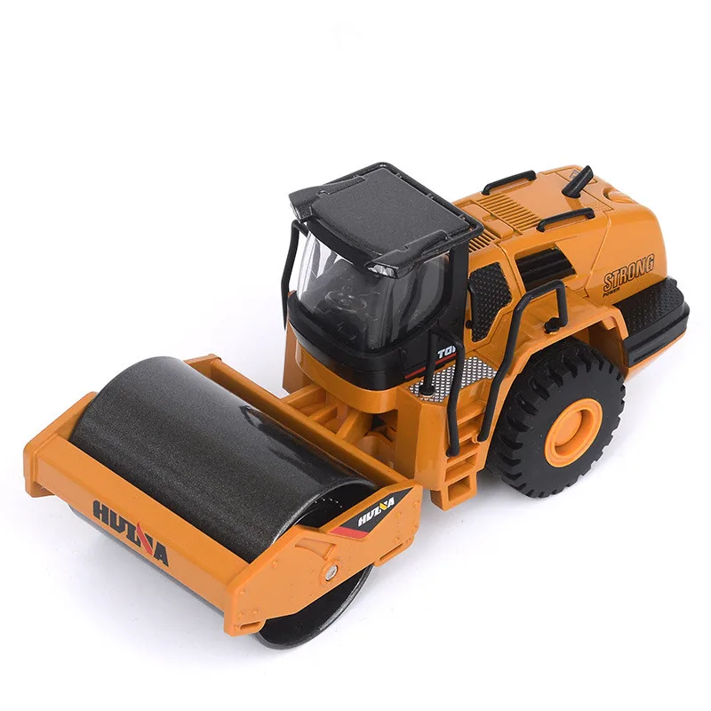 

1/50 Scale Grab Model wheel Type Loaders Alloy Diecast Road Roller Construction Truck Model Education Kids Toy 112