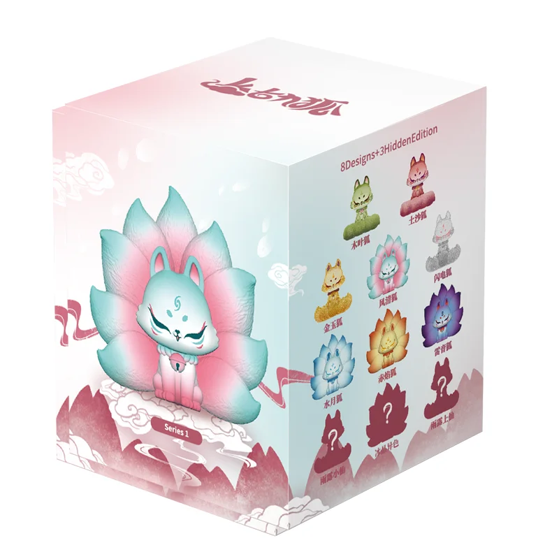 blind box toys fox elf fairy blind box guess bag caja ciega blind bag toys anime figures cute model desktop ornaments gift free global shipping