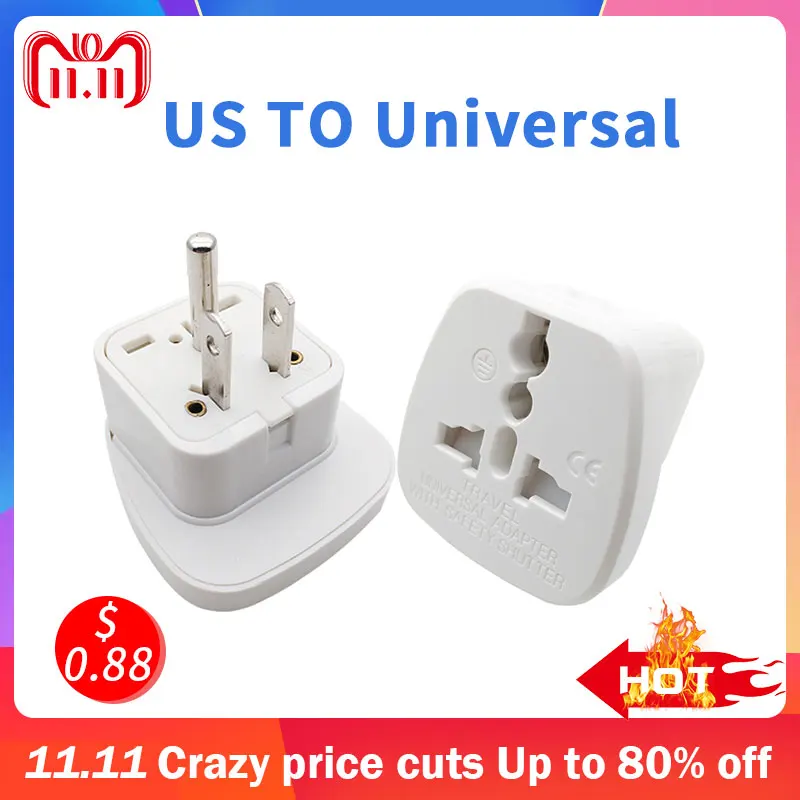 Универсальный Япония США Канада Филиппины Таиланд разъем питания AU EU UK