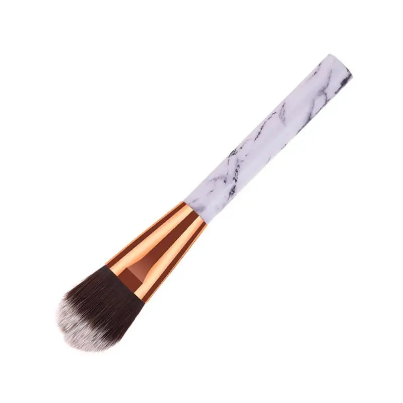 

1pc Professional Marble Brushes Foundation Brush nylon fiber Makeup Tool Soft Makeup Brush Cosmetics Foundation Powder Brush