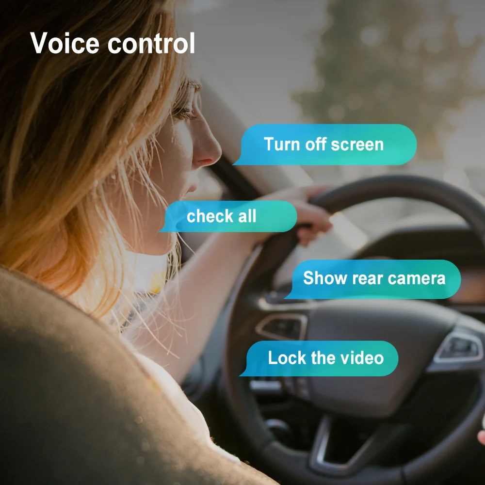 Автомобильный видеорегистратор SKARA S9 передний 4K и задний 1080P с двумя объективами