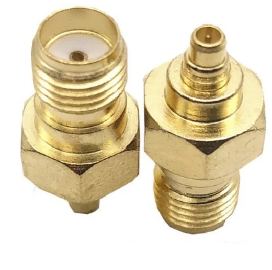 

1pcs SMA Female To MMCX Male plug RF Coaxial Connector Adapters