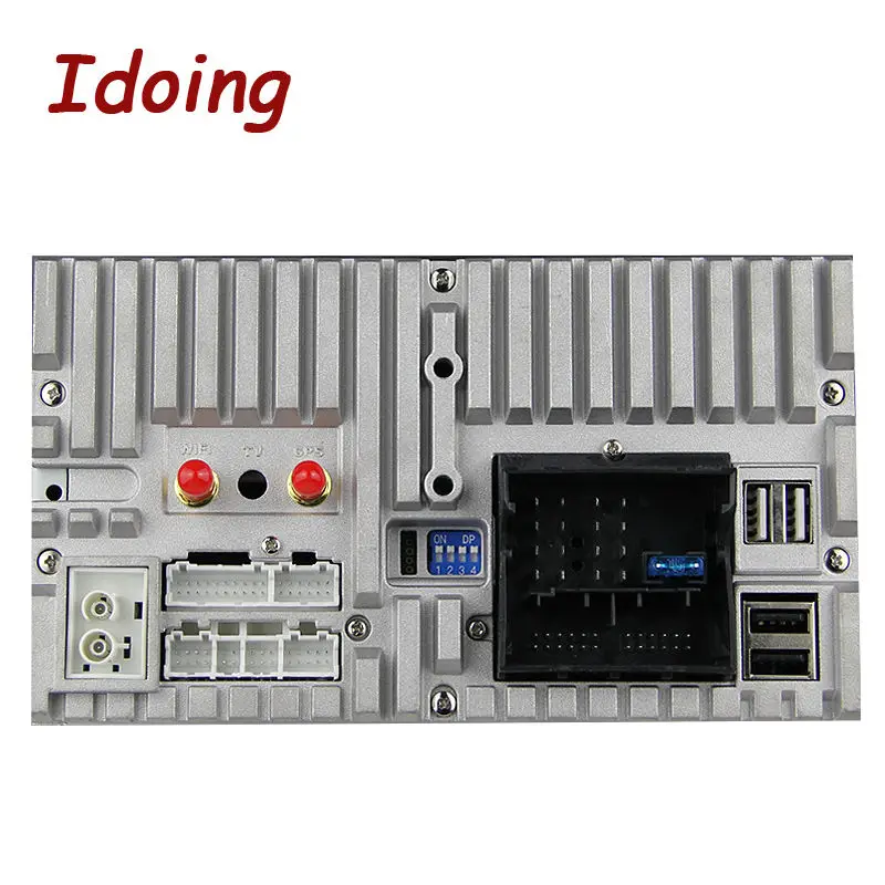 Автомобильный dvd плеер Idoing 32G ROM 8 ядер 2Din Android 0 радио для Audi A4 мультимедийное видео