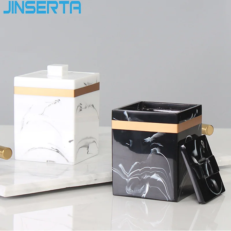 JINSERTA Мраморная белая Смола диспенсер для мыла домашний отель кухня ванная