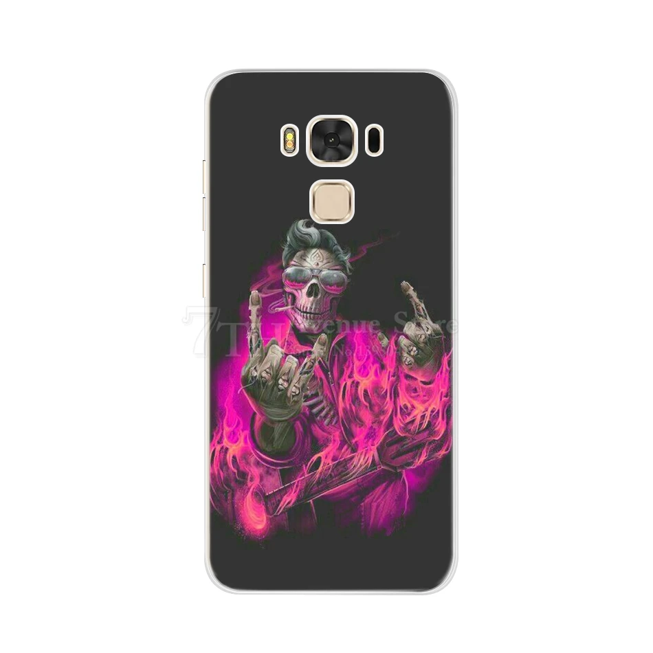 Мягкий чехол для Asus ZenFone Live L1 L2 Max Pro M1 M2 3 4 5 ZE620KL ZB602KL ZC554KL ZC520KL силиконовый задней