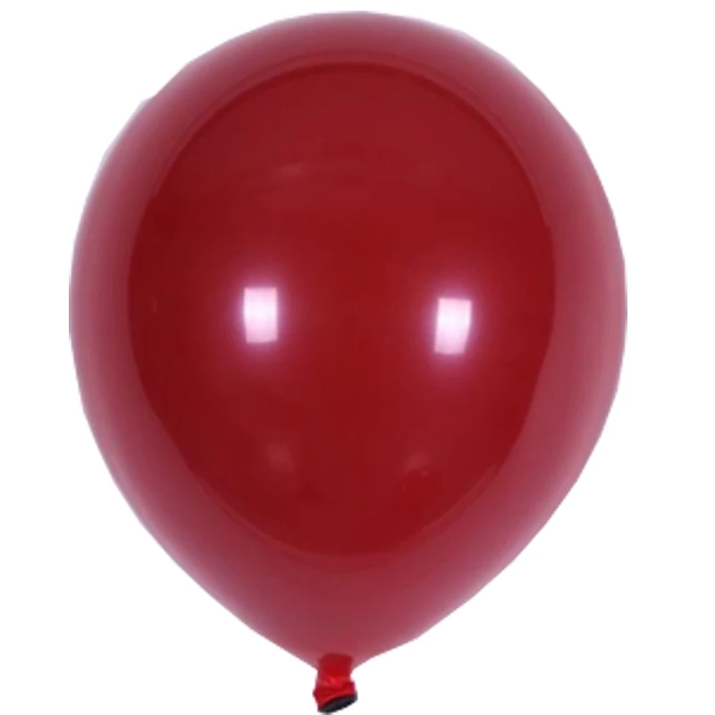 

5 inch 10 inch 12 inch 18 inch Two Layers Garnet Burgundy Ruby Deep Red Party Decorative Balloons