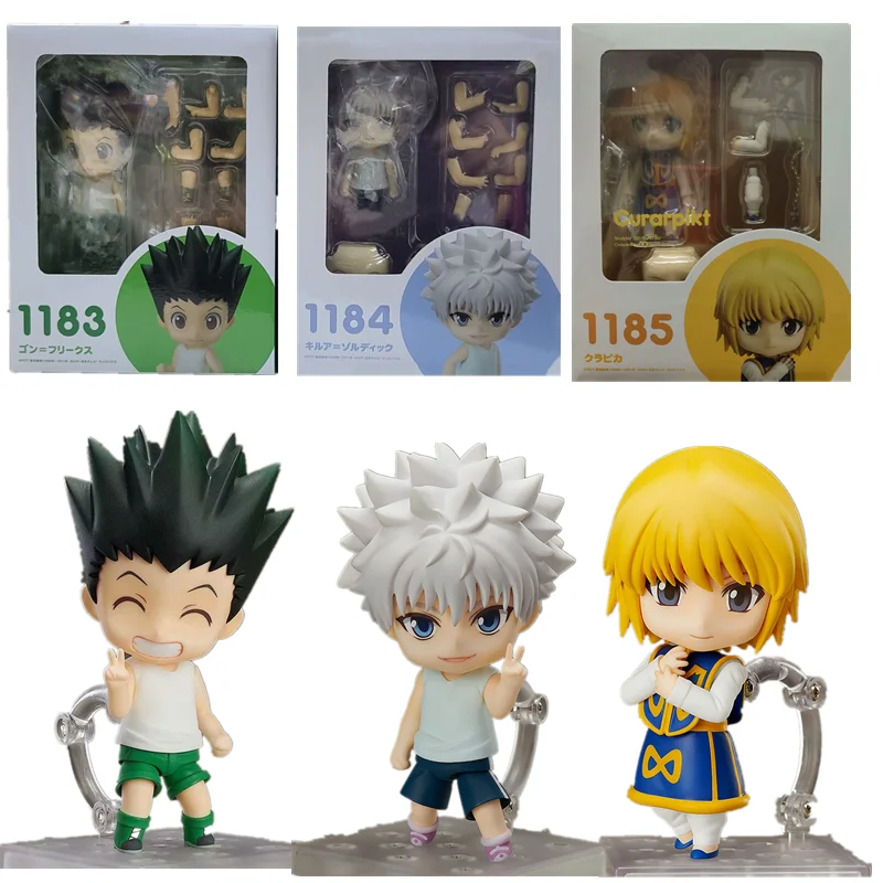 

Экшн-фигурка охотника x Hunte, 10 см, Killua Zoldyck 1184 Kurapika 1185 Gon Freecss 1183 Quwrof 1186, милая игрушечная кукла
