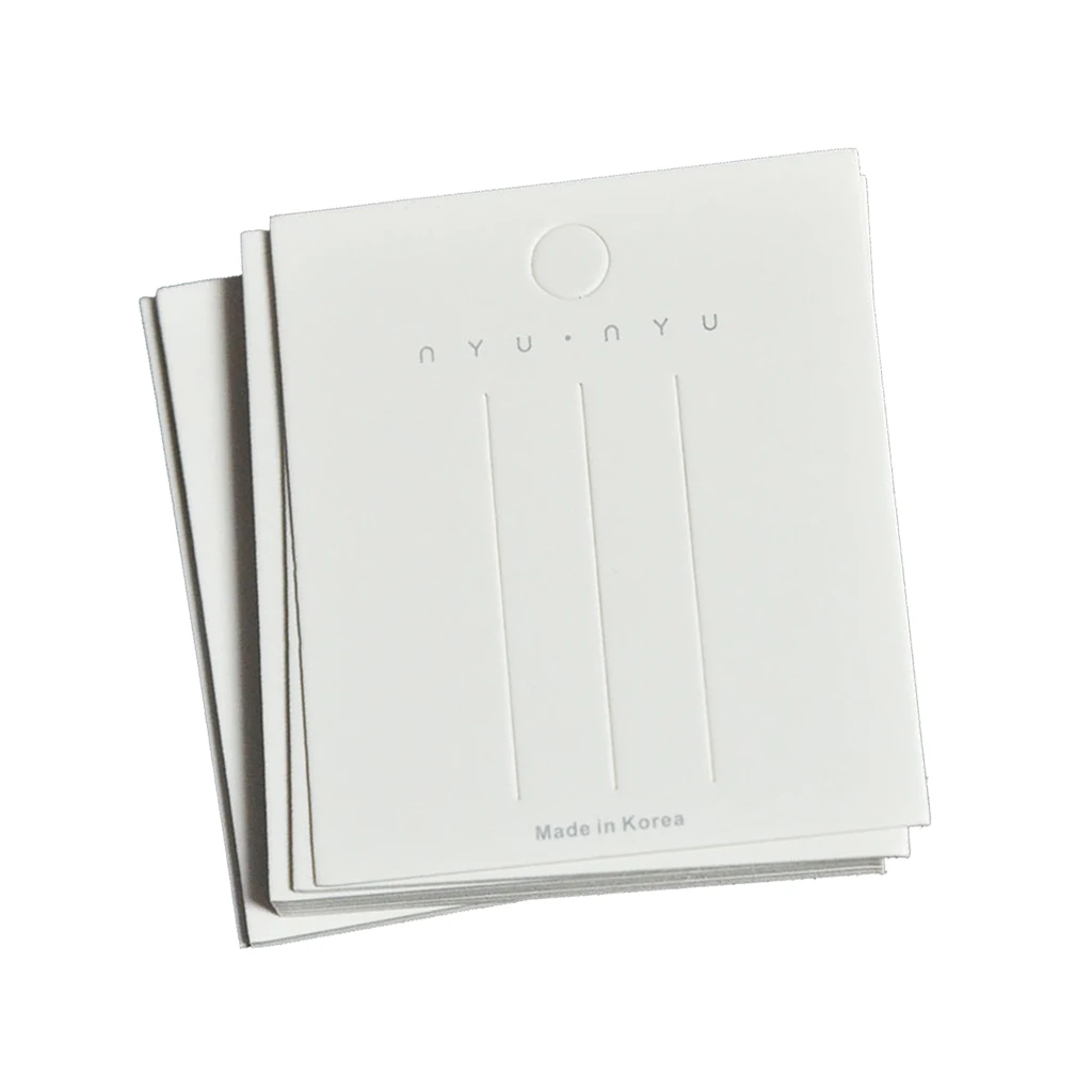 

20X Display Cards Paper Cardboard Blank for Jewelry Display, Hair Bow,
