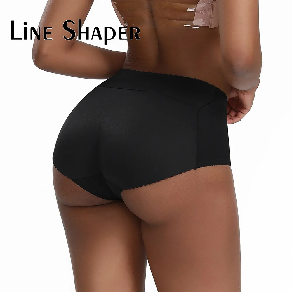 

Women's Padded Seamless Butt Hip Enhancer Panties Boy Shorts