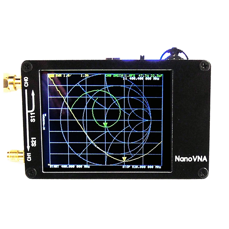 Для Nanovna векторный сетевой анализатор пресс-экран Hf Vhf Uhf Uv 50Khz-900Mhz антенный