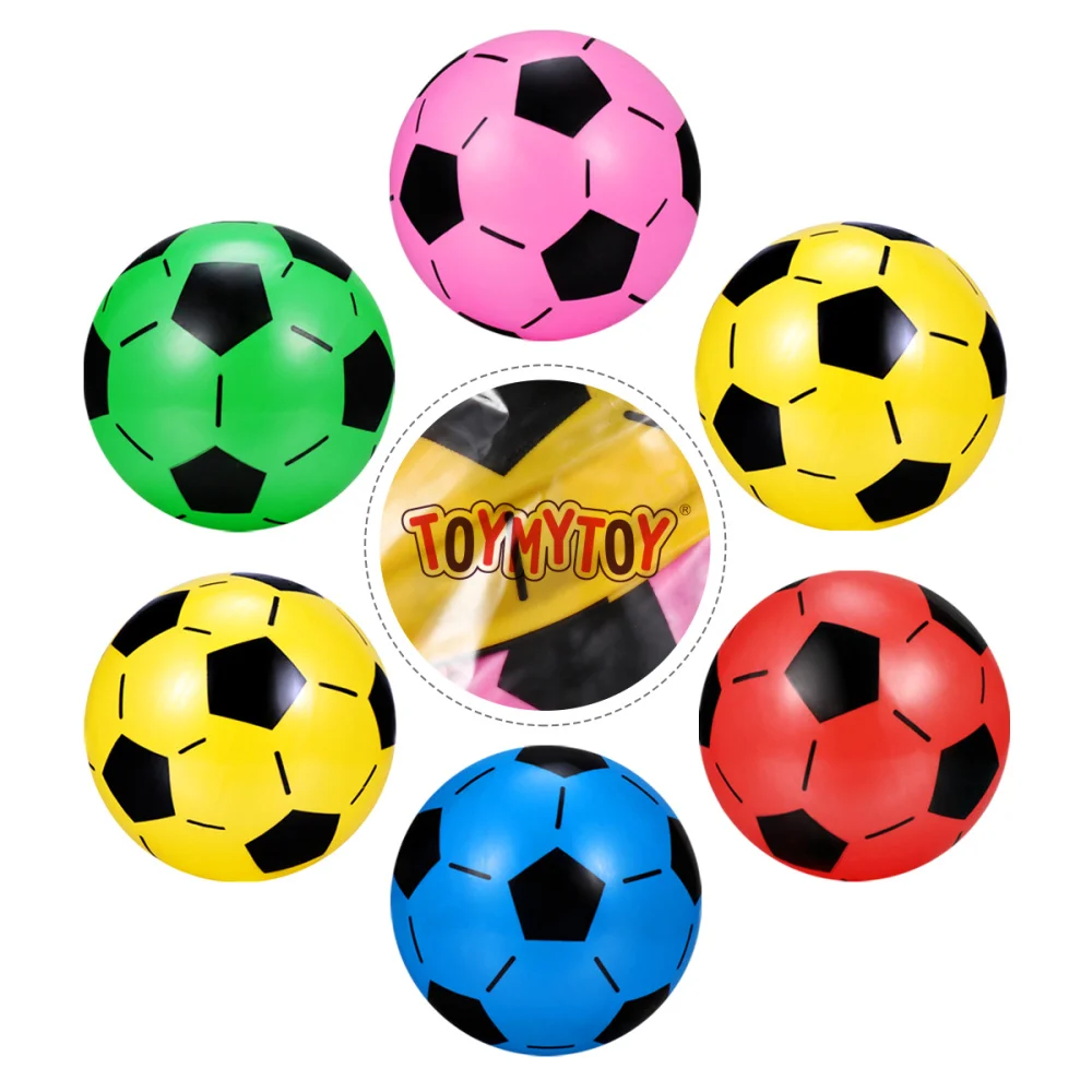 TOYMYTOY 6 шт Мини Футбольный надувной футбольный мяч для Софтбола Вечерние игры