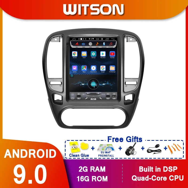 Автомобильный мультимедийный плеер WITSON Android 9 0 с вертикальным экраном