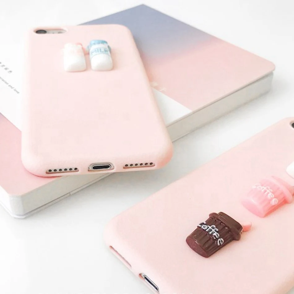 For OPPO F11 Pro R17 K1/R15X F9 F7 F5 Case 3D DIY Milk Coffee Cute Peach Avocado Cover A5/A3S A7 A9 A3 A1K Soft |