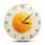 Настенные часы 3D с часами «жареное яйцо», настенные дизайнерские бесшумные украшения 3D для кухни, завтрака, еды, столовой, интерьера, тихие настенные часы - изображение