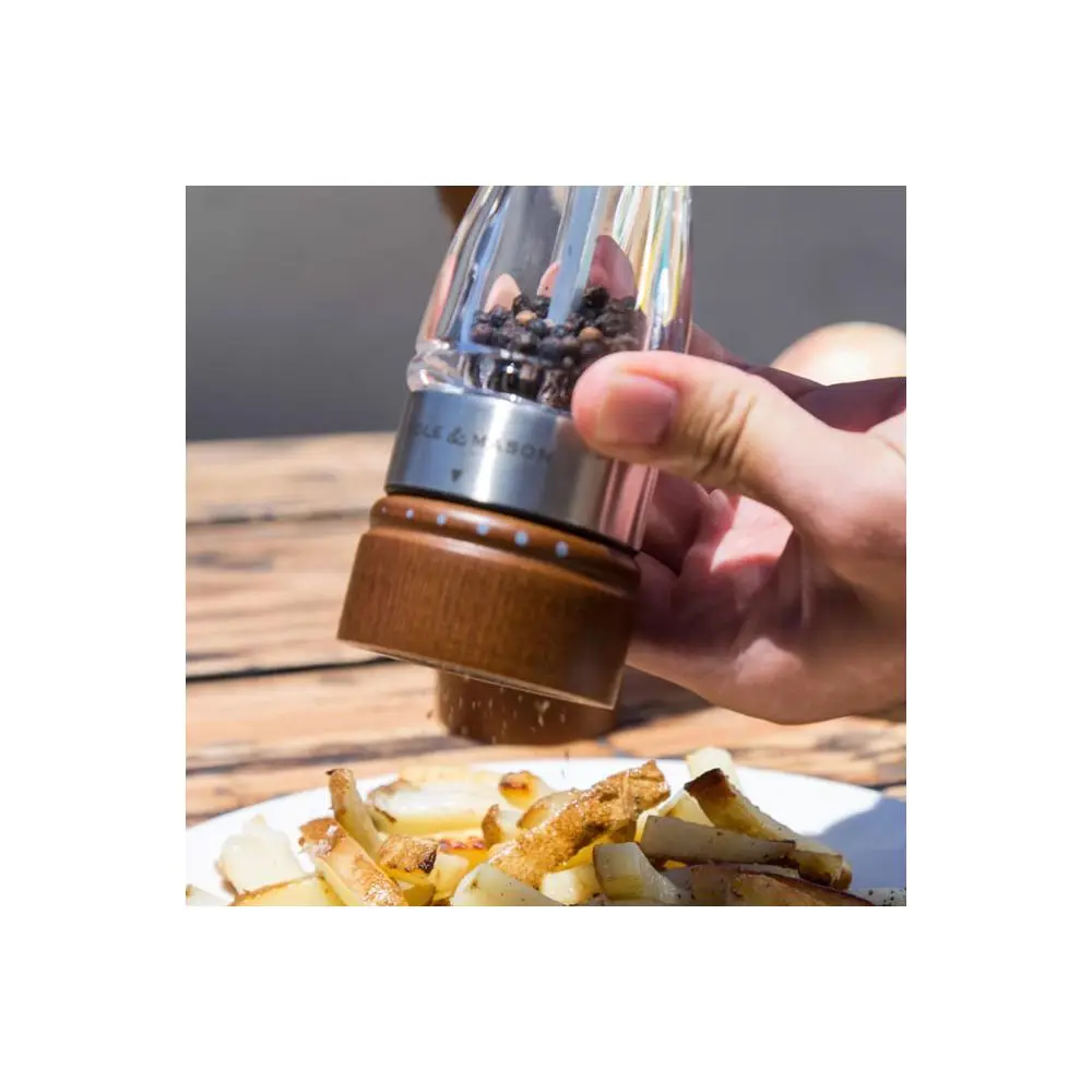 Cole &amp Mason Keswick pepper mill 180mm dark wood Home Kitchen supplies For convenience Tools herbs and spices appliances Dining room bar spice