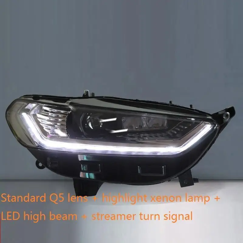 MODEL N Внешний стиль Luces Para Авто Лампа Cob Led Drl дневные ходовые фары автомобильные огни в сборе 17 18 для Ford Mondeo - Цвет: MODEL N