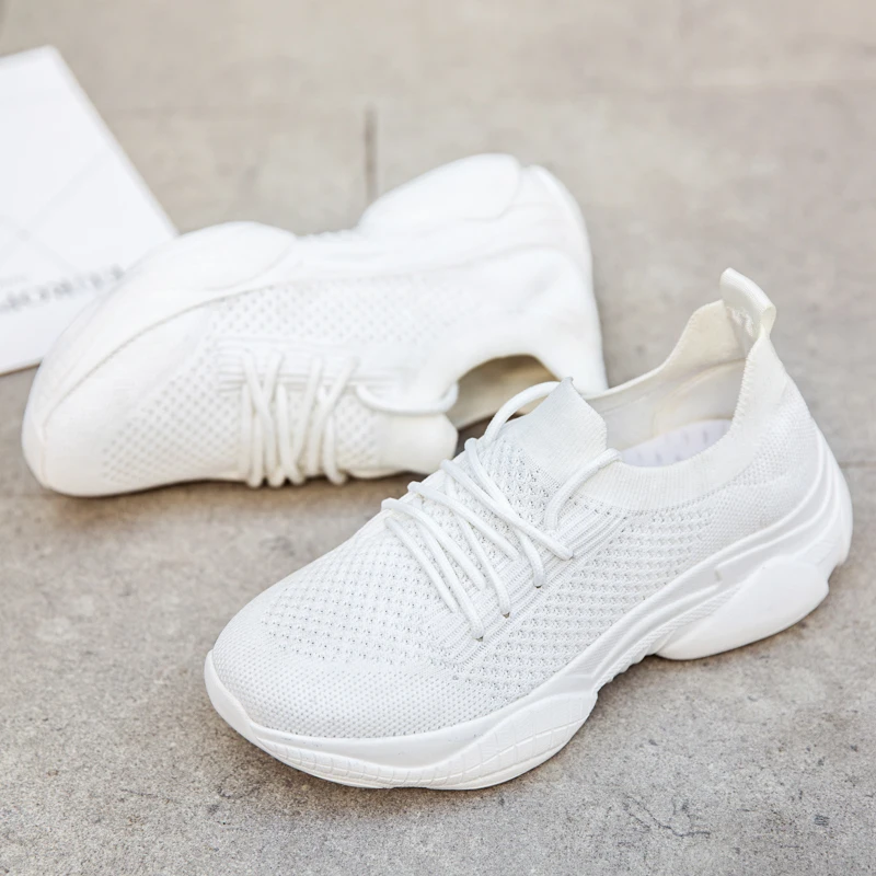 Gym Shoes autumn Women Tennis Shoes Comfortable Breathable Platform Sneaker Classic Thick Sole Women Shoes Tenis Feminino