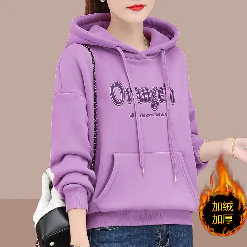 

Hoodies Women Cotton Sweater Women Loose Fall Fashion Jacket Hoodies Sweatshirts Tops Sudaderas