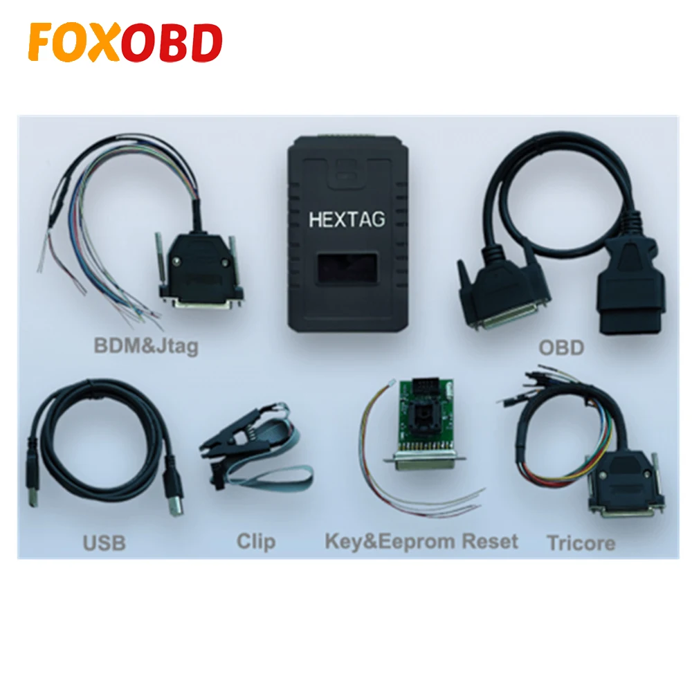 Оригинальный программатор Microtronik HexTag V1.0.8 с функцией BDM|Диагностические сканеры