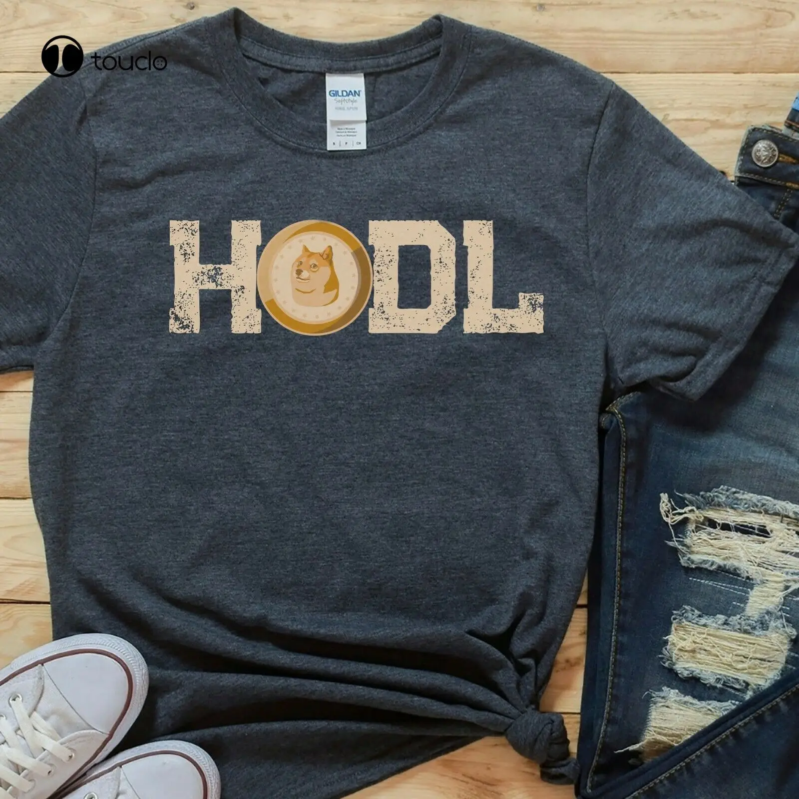 

Забавная рубашка Dodgecoin Hodl криптовалюты подарок Hodl криптовалюта арбуз мусс доге монета футболка