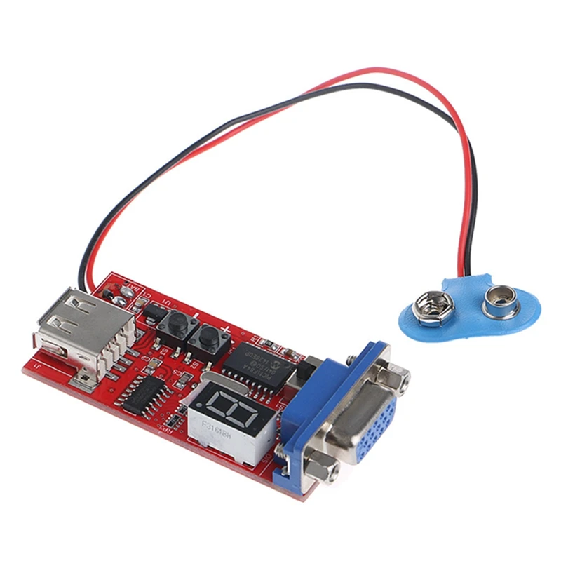 Тестовый модуль VGA с ЖК экраном генератор цветных сигналов 15 различных