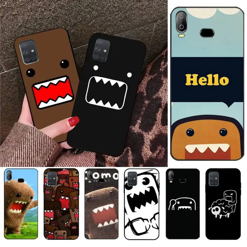 

KPUSAGRT Domo Kun Soft black Phone Case For Samsung Galaxy A21S A01 A11 A31 A81 A10 A20 A30 A40 A50 A70 A80 A71 A51