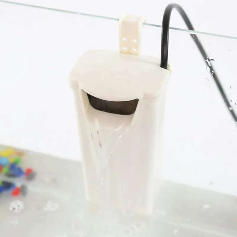 Фильтр водопада низкого уровня воды мини-аквариум для черепахи аквариум