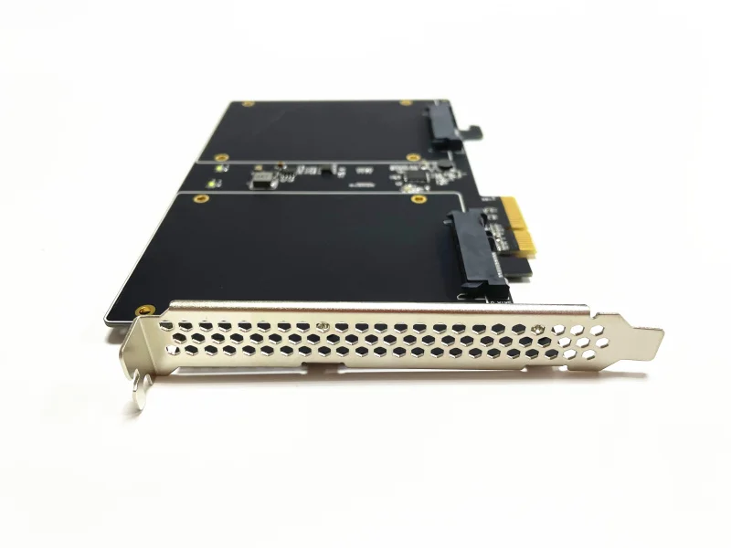 debroglie высокоскоростной raid dual sata3 0 к pcie 4x ssd а