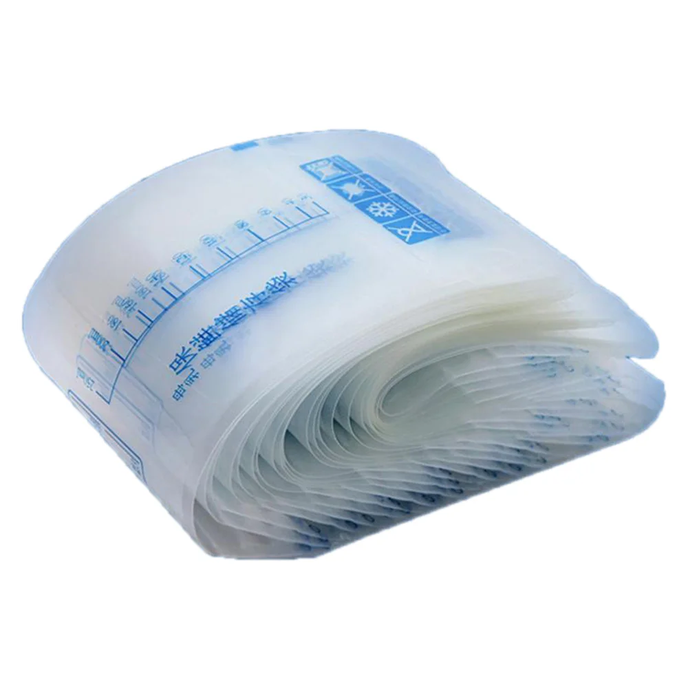 

30Pcs/bag Baby Food Storage Bag 250ml Disposable Practical And Convenient Breast Milk Freezer Bags Breast Milk Storage Bags