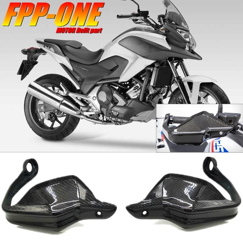 

Аксессуары для мотоциклов HONDA NC750X NC750S NC700X NC700S, защита руля из углеродного волокна, защита рук
