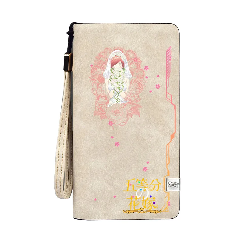 9 Quintuplets женские портмоне из искусственной кожи короткий кошелек Kawaii ID Card Holder Nakano Miku Money Phone сумки - Цвет: 9