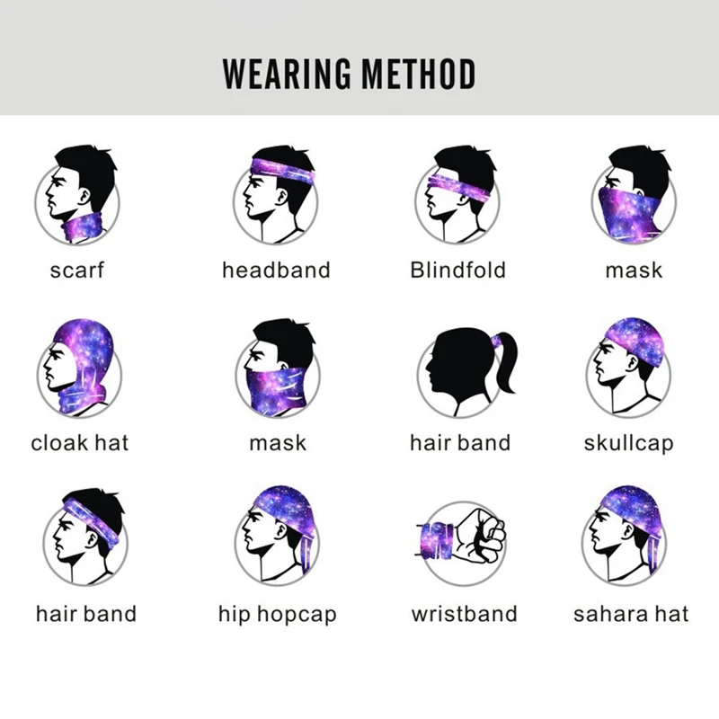 

Outdoor Sport Bandana Camouflage Scarf Fishing Cycling Tactical Hiking Elastic Cover Neck Gaiter Bike Face Headband Scarf