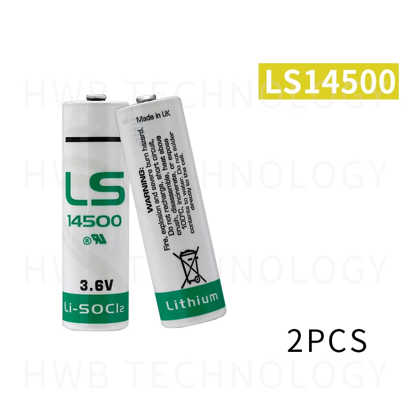 2 Упак. Новая версия SAFT LS14500 AA 3 6 v 2450mah литиевые батареи Бесплатная доставка|saft