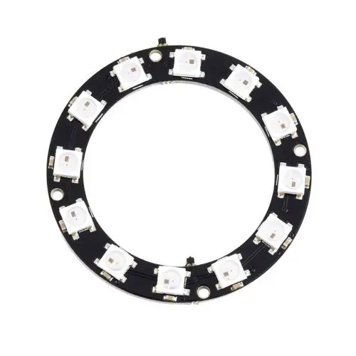WS2812B модуль RGB светодиодная кольцевая лампа 4 7 8 10 12 16 24 40 60 64 битная лента освещения