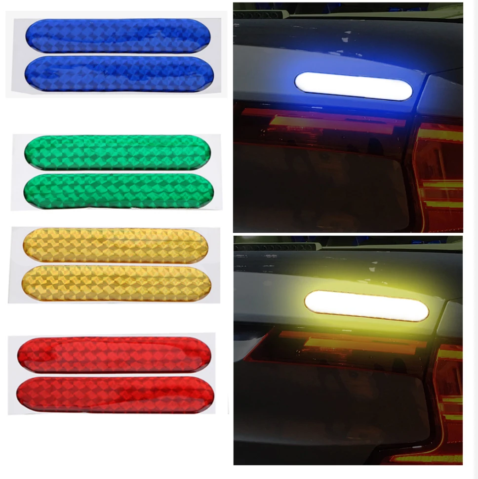 2 шт. авто Стайлинг автомобиля двери Стикеры наклейка Предупреждение лента