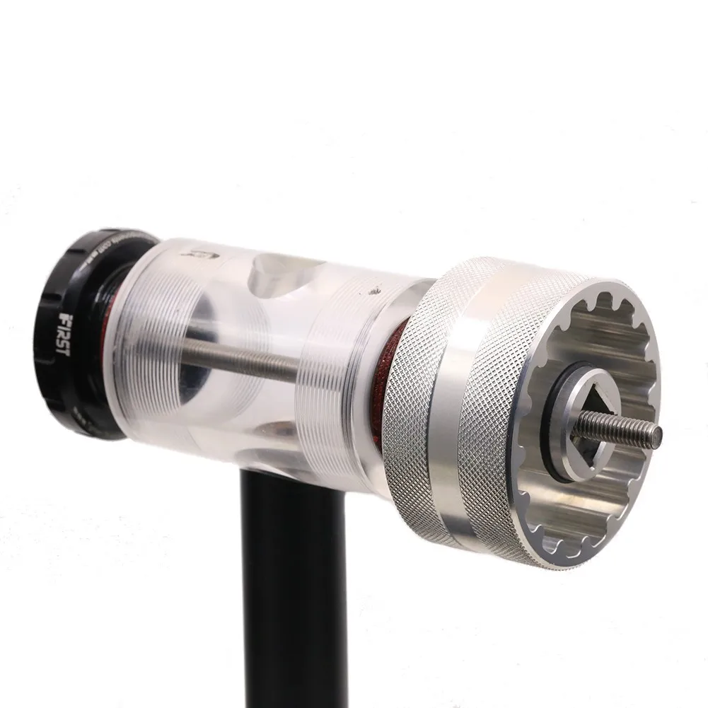 

MTB Bike Bottom Bracket Removal Installation Tool For Chris King DUB T47 Steel Silver Mountain Bicycle Repair Parts Accessories