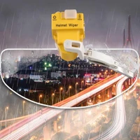 motorcycle electric vehicle helmet wiper wiper portable automatic wiper usb charging 5v