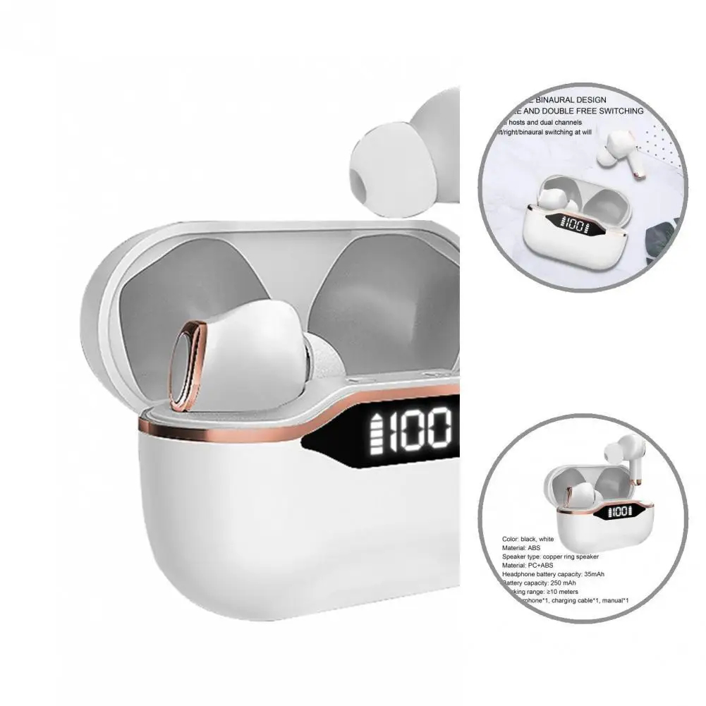 

Noise Reduction Mini TWS Noise Reduction Portable Earphone Headphone for Music