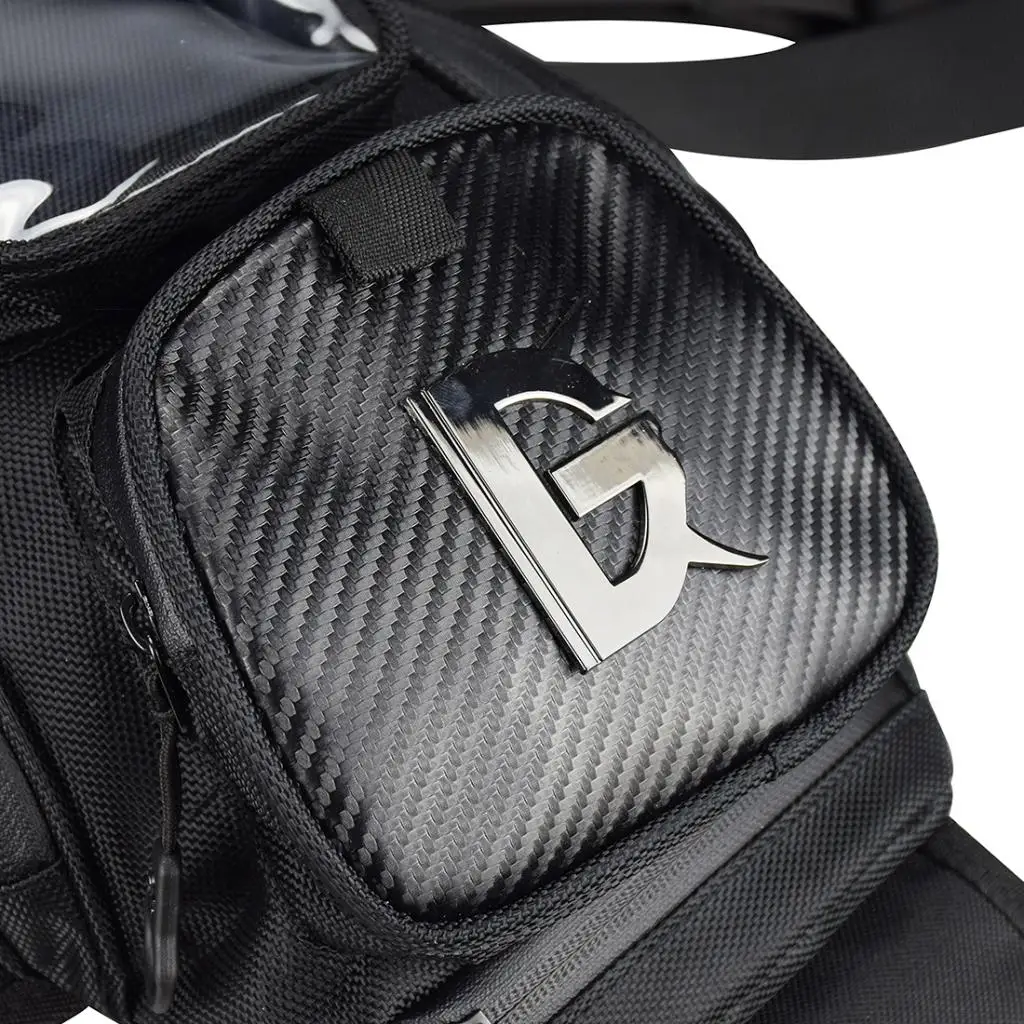 Сумка на топливный бак мотоцикла с магнитным креплением ремне для улицы кошелек