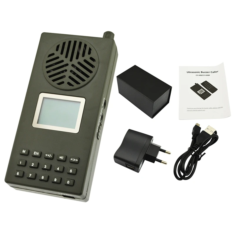 Охотничьи звуки декорации 12 В охотничья птица звонящий громкий динамик Mp3 плеер