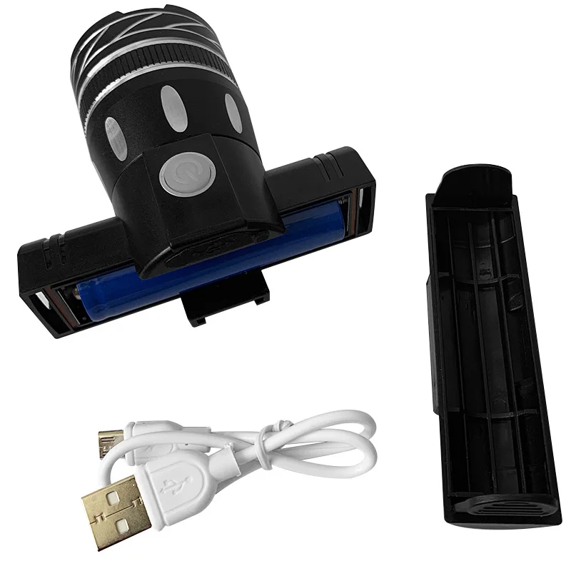 

Waterproof Bicycle Light Bicycle Light Night Warning Light Usb Charging T6 Mountain Bike Riding Equipment Bicycle Headlight