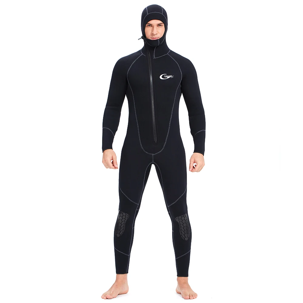 

YONSUB Wetsuit 5mm / 3mm / 1.5mm / 7mm Scuba Diving Suit Men Neoprene Underwater hunting Surfing Front Zipper Spearfishing