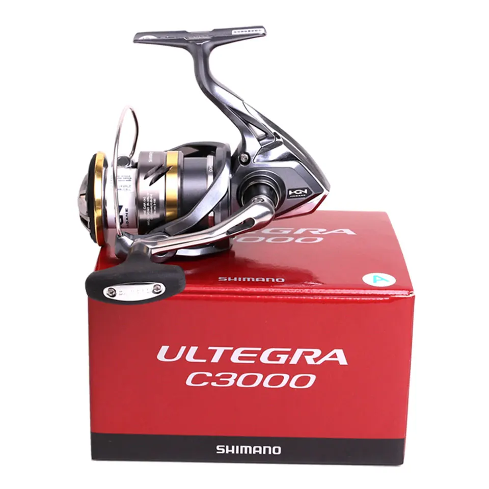 Рыболовная катушка SHIMANO ULTEGRA для спиннинга 1000/2500/C3000/4000 макс. нагрузка 11 кг - Фото №1