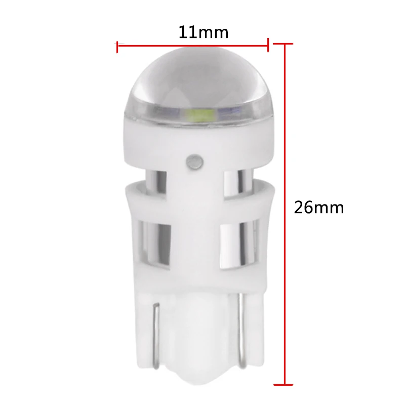 СВЕТОДИОДНЫЙ Автомобильный светильник T10 W5W 3030 1SMD для Чтения номерного знака 10-100