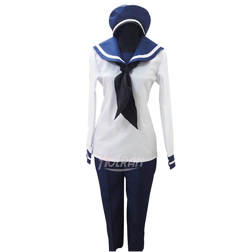 

Anime Axis Powers Japanese anime aph uniform Feliciano Vargas Italy personification shirt pants hat tie Sailor suit party