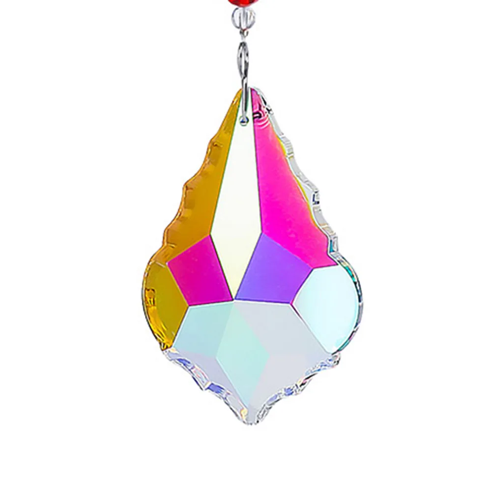 

Crystal Pendant Colorful Beads Hanging Drops Outdoor Garden Curtain Decorations Outdoor Indoor Garden Window Wedding DIY Decor