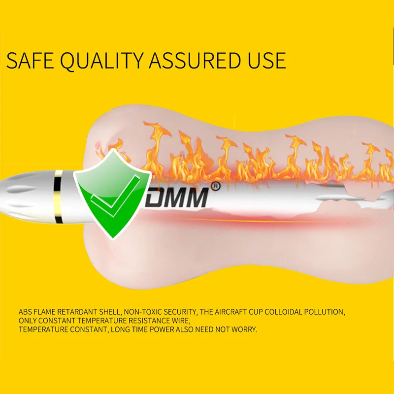 DMM Мужской мастурбатор нагревательный стержень Вагина usb-нагреватель чашка для
