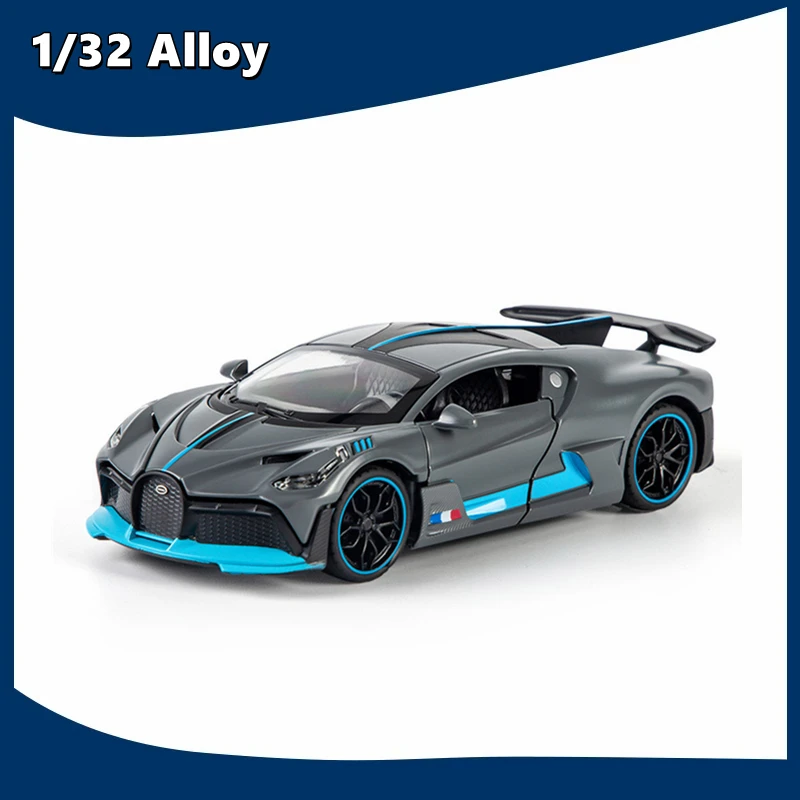 

1/32 Alloy Bugatti DIVO Supercar Model Toy Die-casting Model Boy Birthday Gift Children's Toy Car